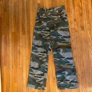 Jcrew size 4 camouflage pants